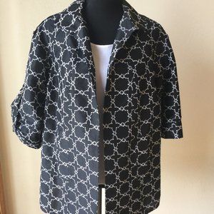 Elliott Lauren Black & White Jacket